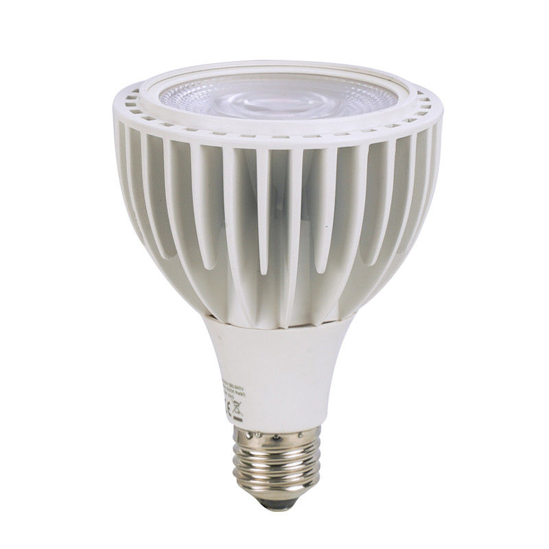 مخصص 32W PAR30 مصباح ضوء 20 درجة 2700k دافئ جدا أبيض 230v غير قابل للتخفيف