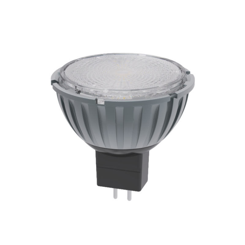ألومنيوم ترياك الضوء الضوئي القابل للتكبير MR16 مصابيح LED مصباح 12V 7.5W 3000K GU5.3 قاعدة