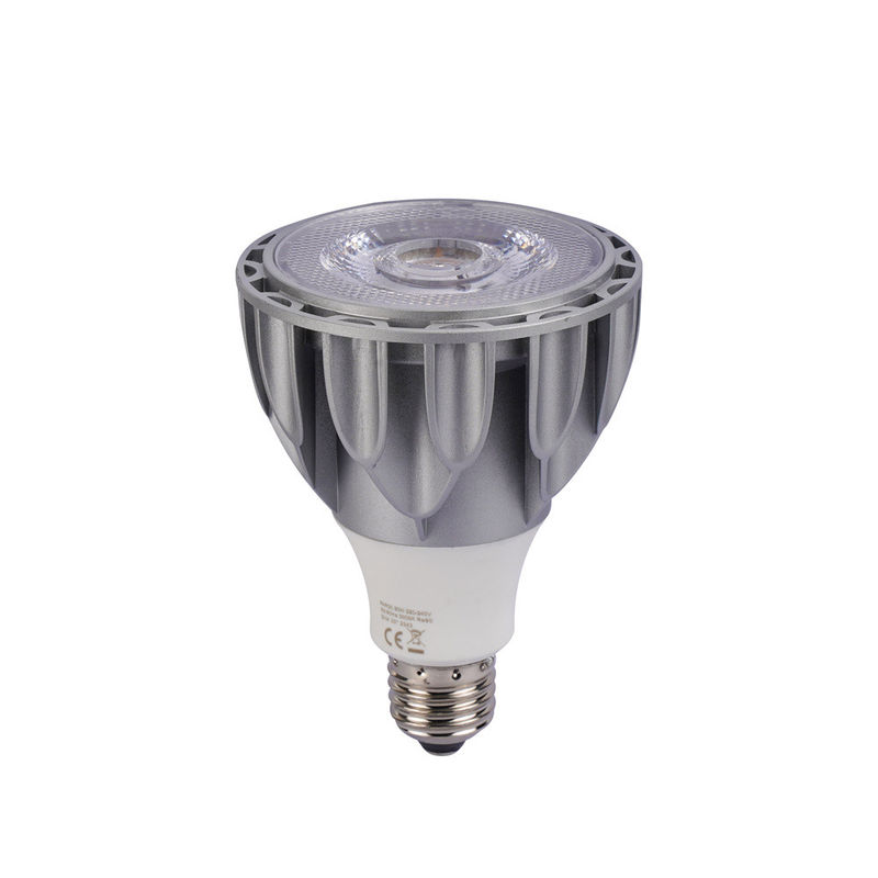 مصابيح أضواء داخلية PAR30 قاد 2700k بيضاء دافئة 36 درجة 230V 20W مصباح عمر طويل