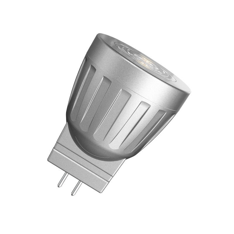 مصابيح قاد بيضاء دافئة MR8 2.5W 12V 2700K مصباح قاد 36 درجة زاوية شعاع Ra90