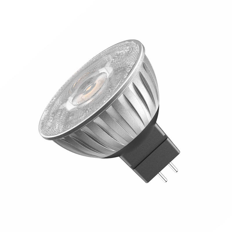 GU10 Fin مصابيح قاد 7.5W 4000K زاوية شعاع ضيقة 10D Ra98 مصابيح قاد