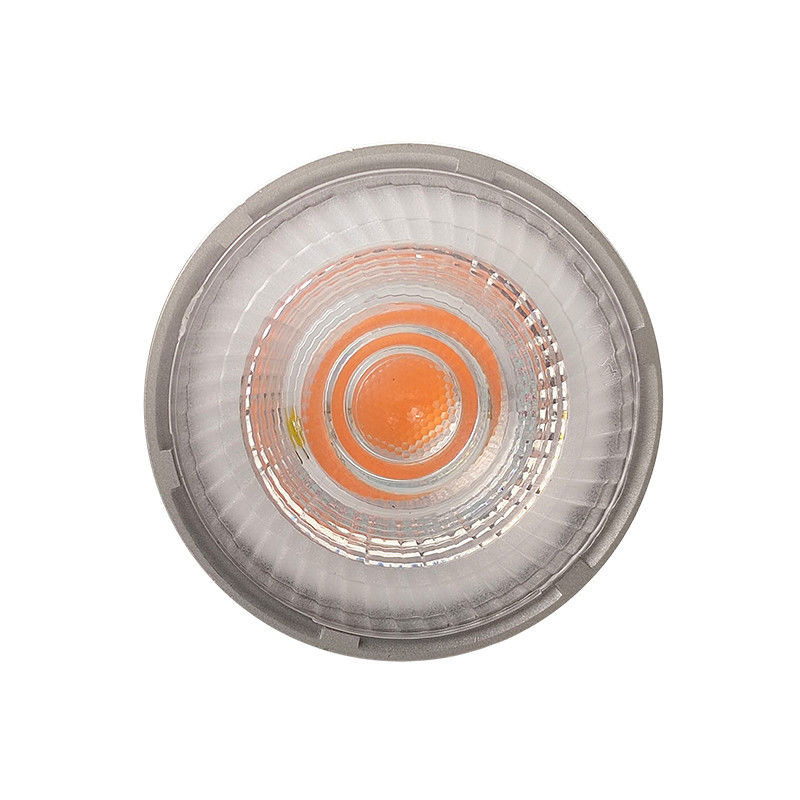 120 فولت 7W GU10 مصباح LED ضوئي 520lm ضبابي إلى دافئ 60 درجة مصباح LED خالي من التلميع