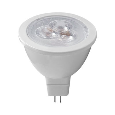 3W MR11 ضوء قاد قابل للتخفيف 2700K دافئ جداً أبيض 12V 24درجة Ra90