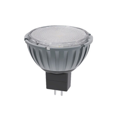 ألومنيوم ترياك الضوء الضوئي القابل للتكبير MR16 مصابيح LED مصباح 12V 7.5W 3000K GU5.3 قاعدة