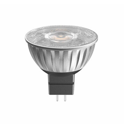 440 ليمن 3000k Mr16 مصابيح مدعومة مدعومة 10 درجة زاوية شعاع مصباح 7W 12V