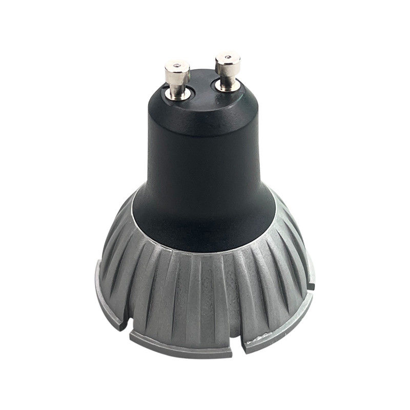 مصابيح قاد بيضاء دافئة GU10 7.5W 2700K قابل للتخفيف بزاوية شعاع 10 درجة Ra98 230V