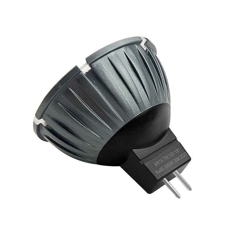 7W MR16 مصابيح الجهد المنخفض Pwm Dimming GU5.3 3000K CRI 98 مع ضمان 3 سنوات