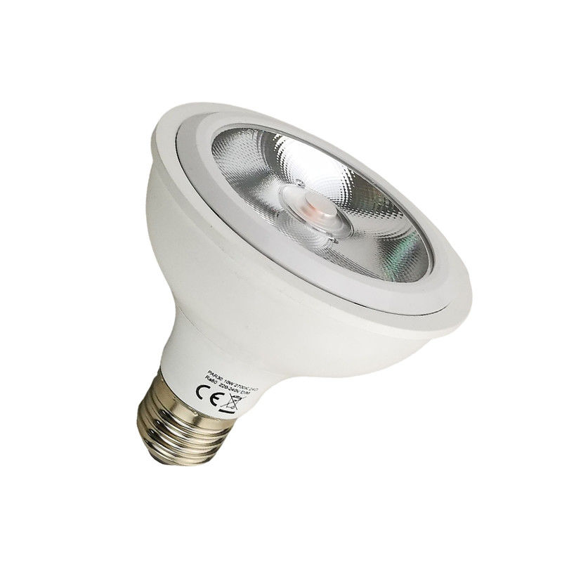 1200lm 10w 24 درجة PAR30 المصابيح قاد 3000k اللون الأبيض الدافئ مع E27 قاعدة المسمار