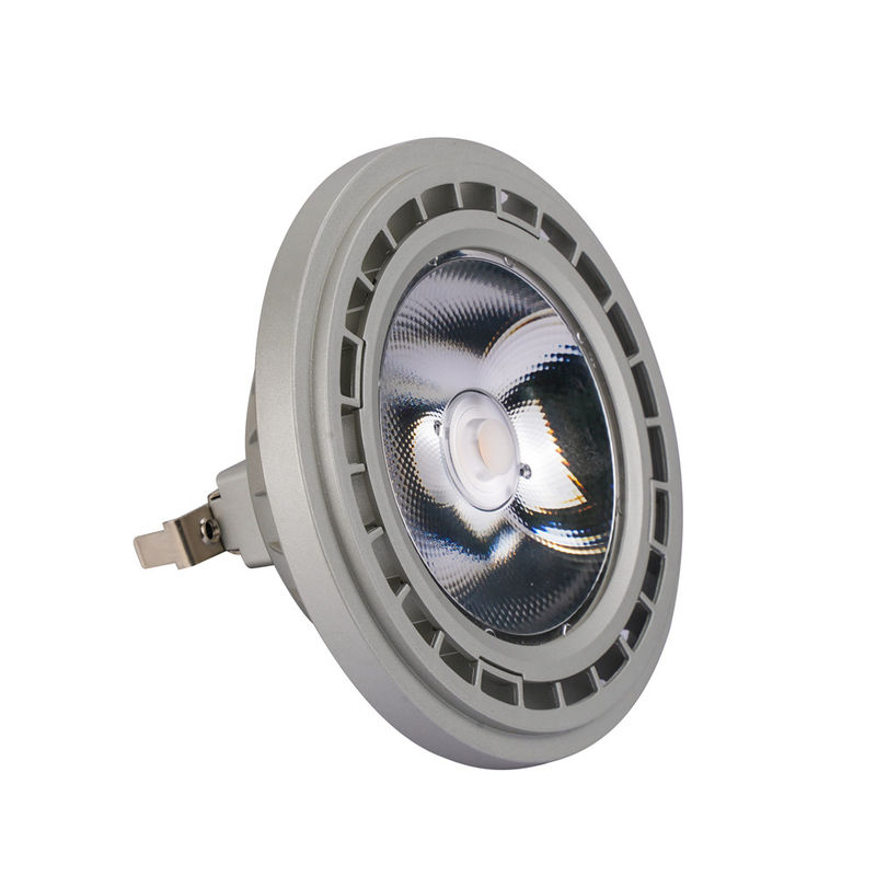 تيكو 12W AR111 LED Spotlight G53 قاعدة 3000K بيضاء دافئة 12° شعاع قابل للتخفيف ، CRI90 CE RoHS معتمد
