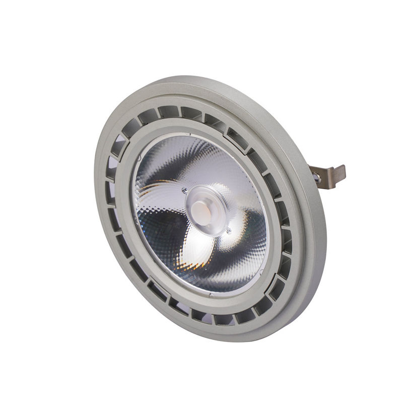 تيكو 12W AR111 LED Spotlight G53 قاعدة 3000K بيضاء دافئة 12° شعاع قابل للتخفيف ، CRI90 CE RoHS معتمد