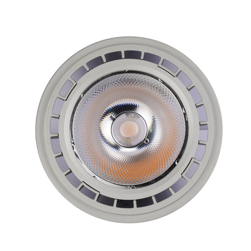 تيكو 12W AR111 LED Spotlight G53 قاعدة 3000K بيضاء دافئة 12° شعاع قابل للتخفيف ، CRI90 CE RoHS معتمد