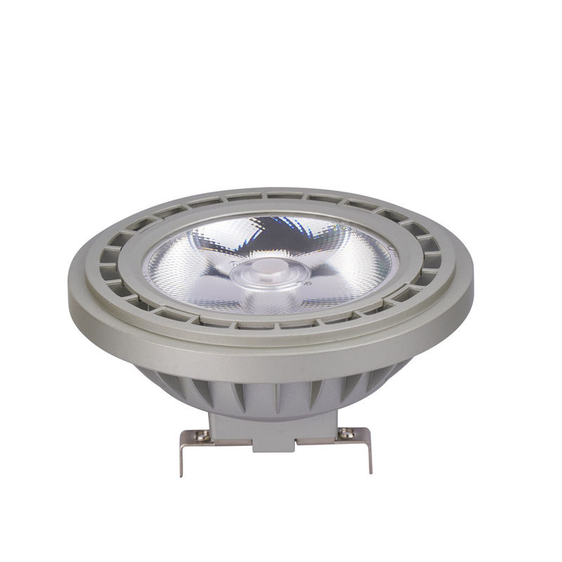 تيكو 12W AR111 LED Spotlight G53 قاعدة 3000K بيضاء دافئة 12° شعاع قابل للتخفيف ، CRI90 CE RoHS معتمد